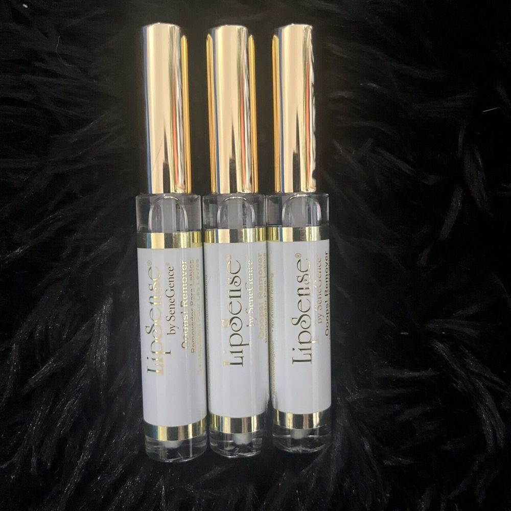 Lot Of 3 LipSense By SeneGence Long‎ Lasting Liquid Lip Ooops Remover Sealed